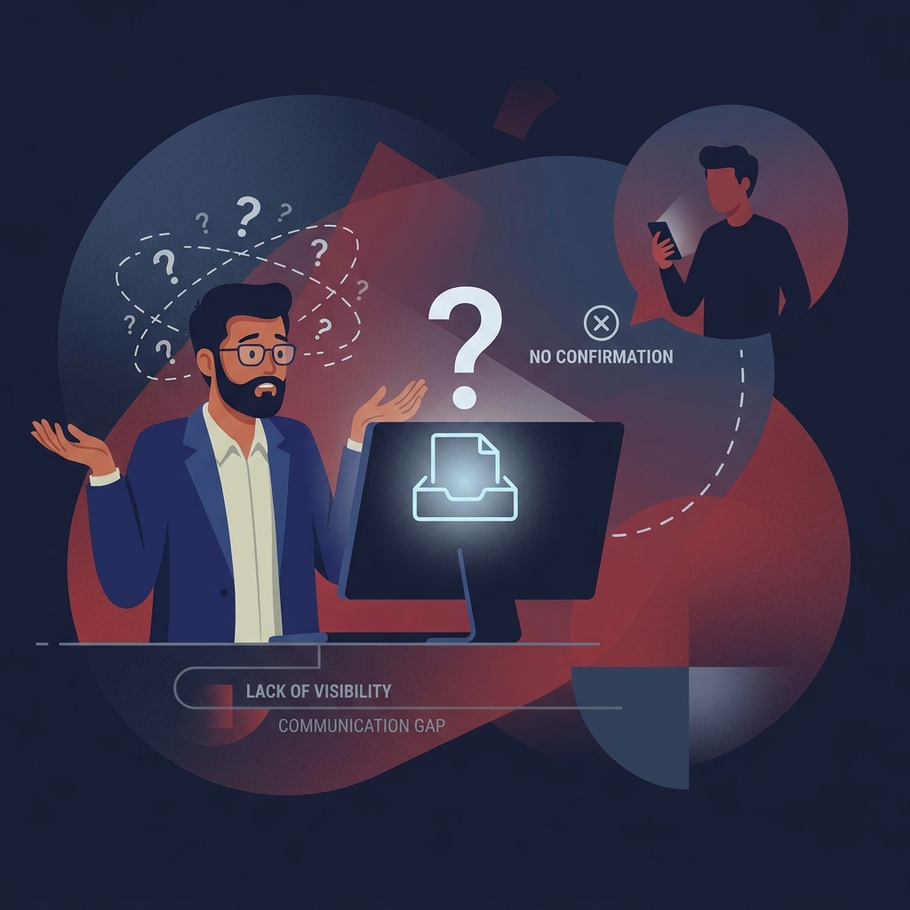 Did your client actually upload?